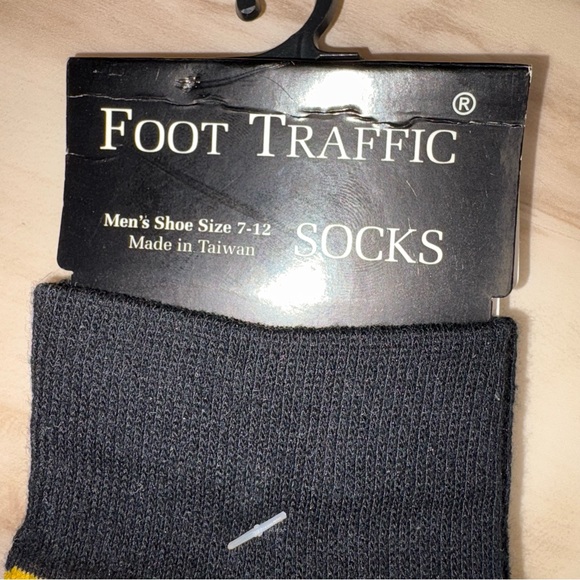 Foot Traffic Black and Blue Tool Socks - Picture 3 of 3